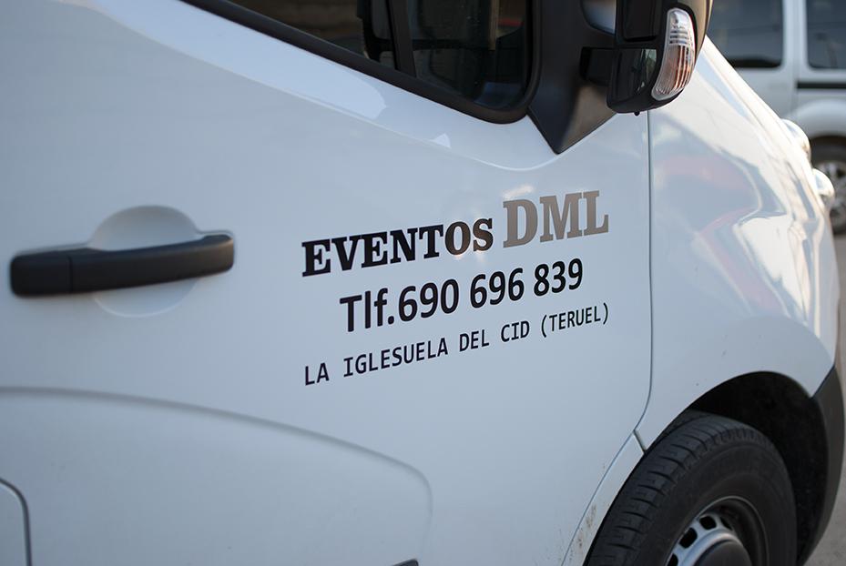 rotulación con vinilo para vehículos en Iglesuela del Cid Teruel